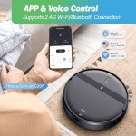 2-in-1 Robot Vacuum and Mop for Pet Hair