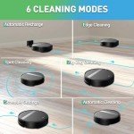 2-in-1 Robot Vacuum and Mop for Pet Hair