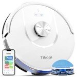 Tikom L8000 Robot Vacuum and Mop with LiDAR Navigation