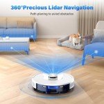 Tikom L8000 Robot Vacuum and Mop with LiDAR Navigation