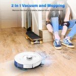 Tikom L8000 Robot Vacuum and Mop with LiDAR Navigation