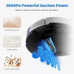 Tikom L8000 Robot Vacuum and Mop with LiDAR Navigation