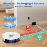 Tikom L8000 Robot Vacuum and Mop with LiDAR Navigation