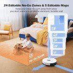 Lubluelu 3-in-1 Robot Vacuum and Mop 4500Pa