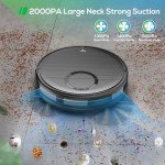 2-in-1 Robot Vacuum and Mop Combo with Wi-Fi