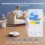 Lubluelu 3-in-1 Robot Vacuum and Mop 4500Pa