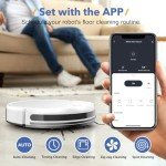 UMMUND 2-in-1 Robot Vacuum and Mop Combo