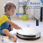 UMMUND 2-in-1 Robot Vacuum and Mop Combo