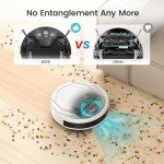 Lefant Robot Vacuum: Tangle-Free, Strong Suction, Wi-Fi-Controlled