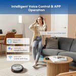 2-in-1 Robot Vacuum and Mop with Smart Features