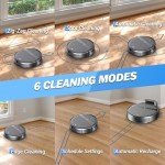Smart Robot Vacuum & Mop Combo for Pet Hair