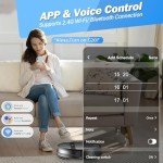 Smart Robot Vacuum & Mop Combo for Pet Hair