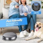 Smart Robot Vacuum & Mop Combo for Pet Hair