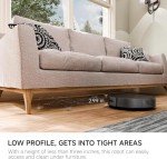 erabrospro Robot Vacuum with 3000Pa Powerful Suction, Brushless Tangle-Free Robotic Vacuum, 2.99" Super-Slim, 140Min Runtime, Vacuum Robot for Hard Floor/Carpet/Pet Hair, Remote/App/Voice Control