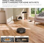 erabrospro Robot Vacuum with 3000Pa Powerful Suction, Brushless Tangle-Free Robotic Vacuum, 2.99" Super-Slim, 140Min Runtime, Vacuum Robot for Hard Floor/Carpet/Pet Hair, Remote/App/Voice Control