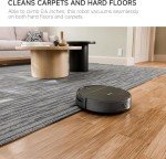 erabrospro Robot Vacuum with 3000Pa Powerful Suction, Brushless Tangle-Free Robotic Vacuum, 2.99" Super-Slim, 140Min Runtime, Vacuum Robot for Hard Floor/Carpet/Pet Hair, Remote/App/Voice Control