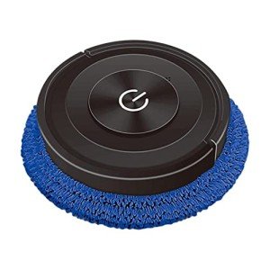MagiDeal Automatic Robot Vacuum Cleaner Dry and Wet Mop Floor Cleaning Robot for Bedroom Household Cleaning Hard Floors, Black
