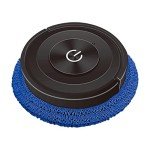 MagiDeal Automatic Robot Vacuum Cleaner Dry and Wet Mop Floor Cleaning Robot for Bedroom Household Cleaning Hard Floors, Black