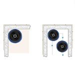 MagiDeal Automatic Robot Vacuum Cleaner Dry and Wet Mop Floor Cleaning Robot for Bedroom Household Cleaning Hard Floors, Black