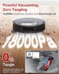 Yeedi S14 Plus Robot Vacuum and Mop, 18,000Pa Suction, OZMO Roller Mopping, ZeroTangle 2.0, TruEdge 3D Sensor, All-in-One Station with Auto Hot Water Washing & Self-Drying, Black