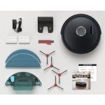 bObsweep PetHair SLAM Robot Vacuum Cleaner with Wet/Dry Mop, Advanced LiDAR Mapping with Editable Map/NoSweep Zones, Alexa/Google Compatible, Good for Pet Hair, Carpet, Hardwood and Tile, in Jet