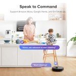 roborock Q7 Max Robot Vacuum and Mop, 30-Level Adjustable Water Flow, 4200Pa Suction, PreciSense LiDAR Navigation, No-Go & No-Mop Zones, 3D Mapping, App & Voice Control, Ideal for Pet Hair