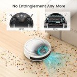 Lefant Robot Vacuum with Remote- Super Thin,Powerful Suction, Quiet,120 Mins Runtime, Self-Charging Robotic Vacuum Cleaner, APP/Voice/WiFi/Alexa Control,Ideal for Pet Hair and Hard Floor