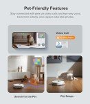 roborock Qrevo Edge Robot Vacuum and Mop, 18,500Pa Suction, Zero-Tangling, AdaptiLift Chassis, Al Obstacle Recognition, Hot Water Mop Washing & Dock Self Cleaning, Corner to Edge Deep Cleaning