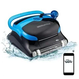 Dolphin Automatic Robotic Pool Vacuum Cleaner, Wall Climbing Scrubber Brush, Smart Navigation, Ideal for In-Ground Pools up to 50 FT in Length - Nautilus CC Plus Wi-Fi