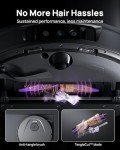 3i P10 Ultra Robot Vacuum and Mop Combo, Extendable Pad for Edge & Corner Mopping, 18000 Pa Suction Deep Cleaning, Auto Hot Water Washing & Drying, Self-Emptying, Self-Refilling, AI Obstacle Avoidance