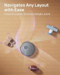 3i P10 Ultra Robot Vacuum and Mop Combo, Extendable Pad for Edge & Corner Mopping, 18000 Pa Suction Deep Cleaning, Auto Hot Water Washing & Drying, Self-Emptying, Self-Refilling, AI Obstacle Avoidance