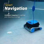 Dolphin Nautilus CC Automatic Robotic Pool Vacuum Cleaner, Wall Climbing Scrubber Brush, Top Load Filter Access, Ideal for Above/In-Ground Pools up to 33 FT in Length