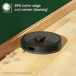 Roomba 105 Vac Robot Vacuum + AutoEmpty Dock - Self-Empties for 75 Days, Easy to use, Intense Power-Lifting Suction, LiDAR Navigation, Multi-Surface Cleaning, Cleans in Neat Rows, Works with Alexa