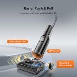 roborock F25 ALT Vacuum Mop,Wet Dry Vacuum Cleaner, Cordless Hard Floor Cleaner with 20000Pa, Smart Electric Mop with AI Assistant Wheels, 194°F Hot Air Flash Drying & Hot Water Self Cleaning Mopping