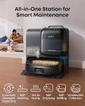 eufy E28 Omni Robot Vacuum and Mop Combo,HydroJet System,with Portable Deep Cleaner for Carpet,20,000Pa Turbo Suction,Zero-Tangling,Corner to Edge Deep Cleaning,with auto All-in-One Station