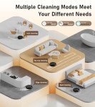 NADALY D200 Robot Vacuum and Mop Combo, Lidar Navigation Robot Vacuum Cleaner, 6000Pa Suction, 200Mins Runtime, Wi-Fi/App/Alexa Control, Self-Recharging Robotic Vacuum for Carpet Pet Hair Hard Floor