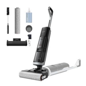 DREAME H14 Pro Wet Dry Vacuum Cleaner, 180° Lie-Flat Vacuum Mop, 140°F Washing and Fast Hot Air Drying, Powerful 18kPa Suction Floor Cleaner Machine, Easy GlideWheel Movement, Smart App Control