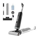 DREAME H14 Pro Wet Dry Vacuum Cleaner, 180° Lie-Flat Vacuum Mop, 140°F Washing and Fast Hot Air Drying, Powerful 18kPa Suction Floor Cleaner Machine, Easy GlideWheel Movement, Smart App Control