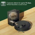 iRobot Roomba 104 Robot Vacuum & Mop - Self-Empties for 75 Days (Over 10 Weeks), Strong Power-Lifting Suction, Vacuums All Floors, Mops Hard Floors, LiDAR Smart Navigation Mapping, Cleans in Neat Rows