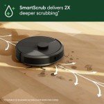 iRobot Roomba 104 Robot Vacuum & Mop - Self-Empties for 75 Days (Over 10 Weeks), Strong Power-Lifting Suction, Vacuums All Floors, Mops Hard Floors, LiDAR Smart Navigation Mapping, Cleans in Neat Rows