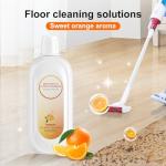 Nukisa Floor Cleaning Solution Compatible With Tineco, Deep Cleans for Multiple Hard Floors, Suitable With All Robot Vacuums with Mopping and Cordless Wet/Dry Vacuum Mop (Sweet Orange 1 Bottle)