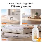 Nukisa Floor Cleaning Solution Compatible With Tineco, Deep Cleans for Multiple Hard Floors, Suitable With All Robot Vacuums with Mopping and Cordless Wet/Dry Vacuum Mop (Sweet Orange 1 Bottle)