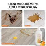 Nukisa Floor Cleaning Solution Compatible With Tineco, Deep Cleans for Multiple Hard Floors, Suitable With All Robot Vacuums with Mopping and Cordless Wet/Dry Vacuum Mop (Sweet Orange 1 Bottle)
