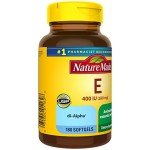 Nature Made Vitamin E Softgels - 180 mg, 180 Count