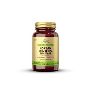 Solgar Korean Ginseng Root Extract Capsules - 60 Count