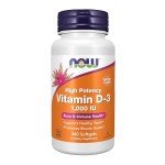 NOW Foods Vitamin D-3 1000 IU Softgels 360 Count