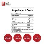 Korean Red Ginseng Extract Capsules for Energy & Focus