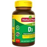 Vitamin D3 Softgels - 2000 IU for Health
