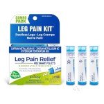 Boiron Homeopathic Leg Pain Relief Pellets (3 Tubes)