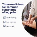 Boiron Homeopathic Leg Pain Relief Pellets (3 Tubes)